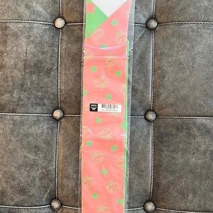 MCM color splash monogram print petite scarf